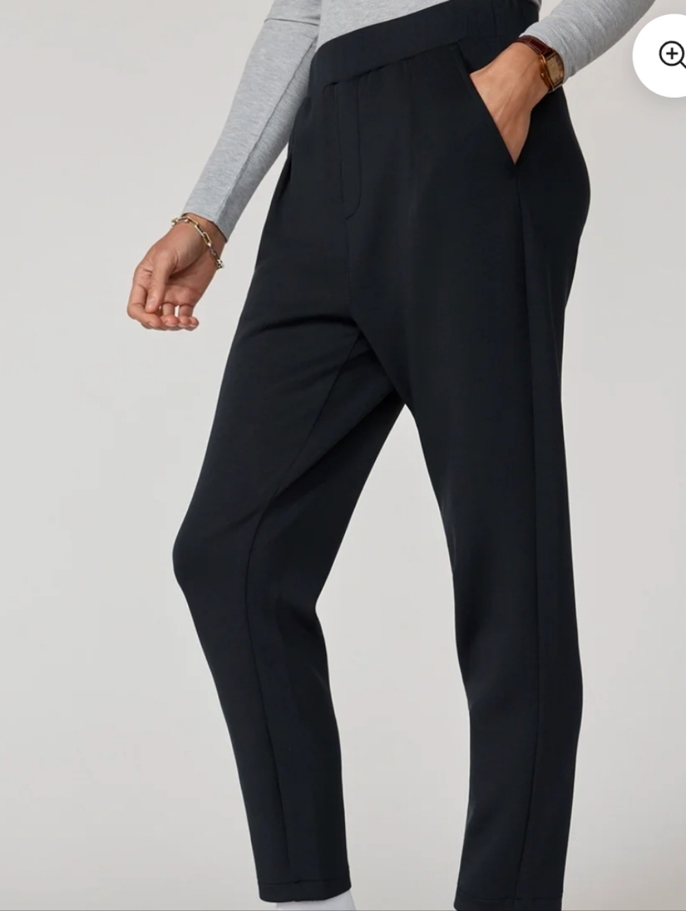 MPG Pants Dream Weave Sneaky Sweat  Pant Black Size M